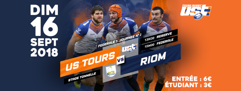 Match US Tours vs Riom & Soirée Blanche