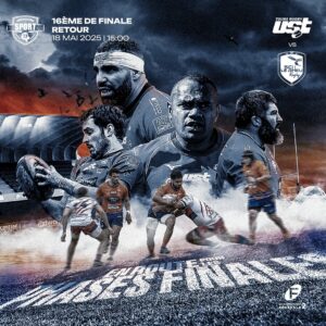 Billet 16e de Finale retour - UST - LE RHEU