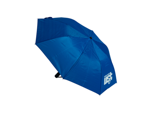 Parapluie pliable bleu