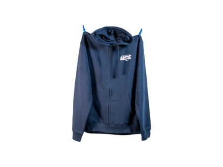 Sweat marine zippé logo UST