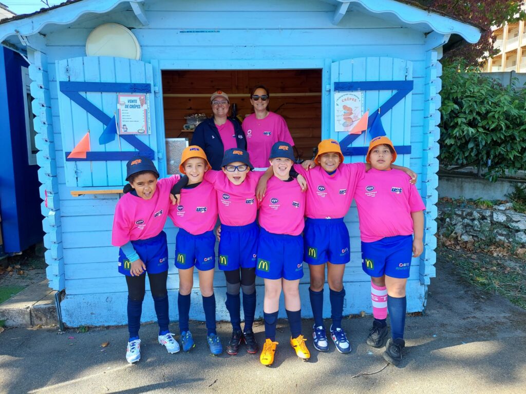 12 octobre 2025 - match à domicile UST - St Malo au couleur d'Octobre Rose - match de démonstration M12